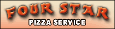 Four Star Pizza Service Logo